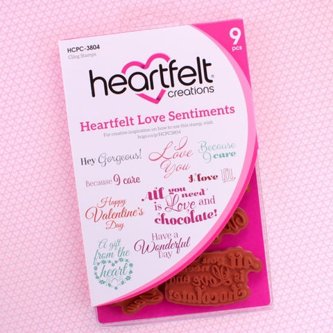 Heartfelt Creations - Heartfelt Love - Sentiments - Stamp Set
