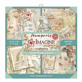 Stamperia - 12x12 Paper Pack - Imagine (22 Sheets)