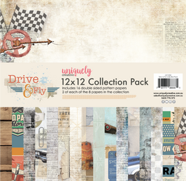 Uniquely Creative - Drive & Fly - 12x12 Collection Pack