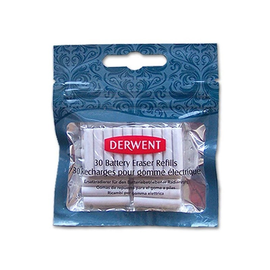 Derwent - Battery Operated Eraser Refills (30pk)