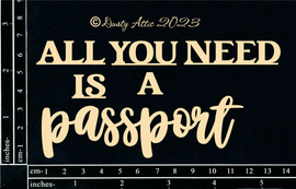 Dusty Attic - "Words - All You Need Is A Passport"