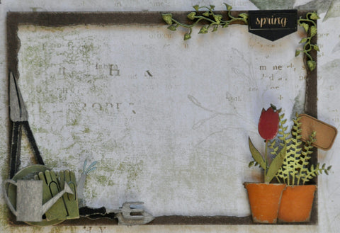 Dusty Attic - "Creative Frame #6 - Garden"