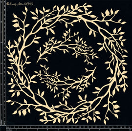 Dusty Attic - Leafy Frame Set #2