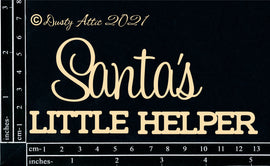 Dusty Attic - "Words - Santa's Little Helper"