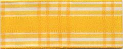 Berisfords Candy Check Ribbon - Gold
