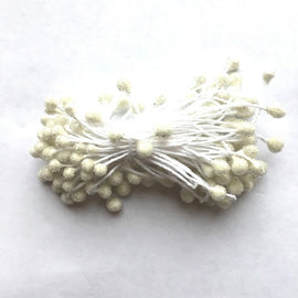 Artfull Stamens - Large Frosted White