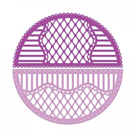 Heartfelt Creations - Rounded Lattice Window Die Set
