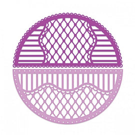 Heartfelt Creations - Rounded Lattice Window Die Set