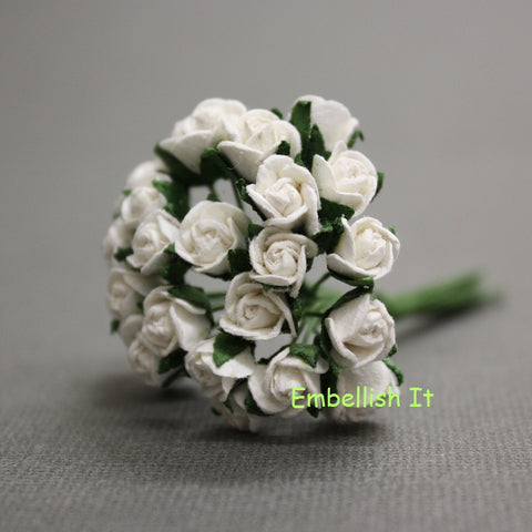 Rosebuds - White