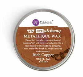 Prima Marketing - Finnabair Art Alchemy - Metallique Wax - Rich Copper