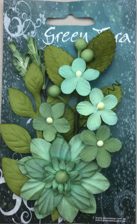 Green Tara Flowers - Botanical Garden - Mint