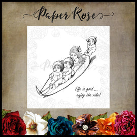 Paper Rose - Snugglepot & Cuddlepie - Having Fun Clear Stamp Set