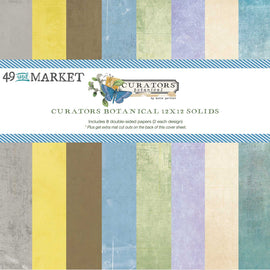 49 and Market - Curators Botanical - 12x12 Collection Solids Pack