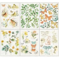 49 and Market - Vintage Artistry Flora & Fauna - Rub-ons