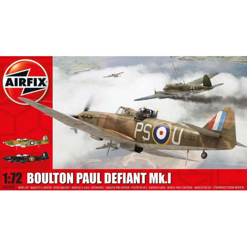Airfix - Model Kit - Boulton Paul Defiant Mk.I 1:72 (Skill Level 1)
