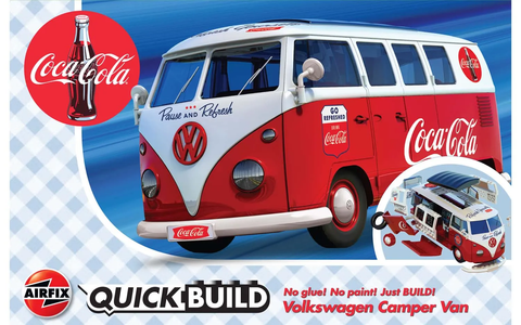 Airfix - Quick Build - Coca-Cola - Volkswagen Camper Van