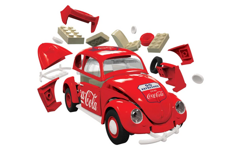 Airfix - Quick Build - Coca-Cola - Volkswagen Beetle