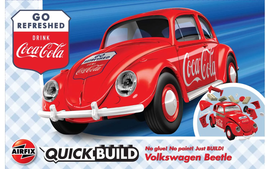 Airfix - Quick Build - Coca-Cola - Volkswagen Beetle