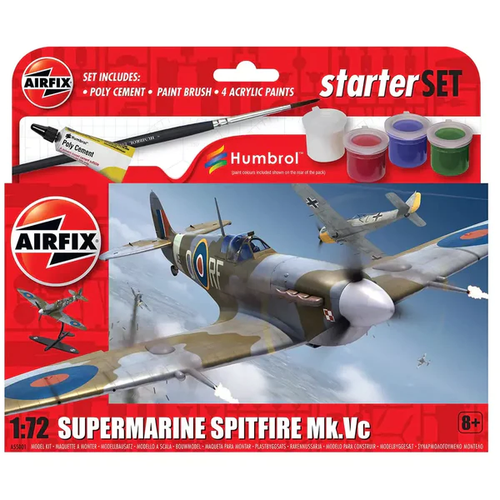 Airfix - Small Starter Set - Supermarine Spitfire Mk.Vc