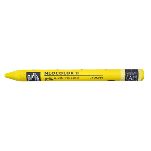 Caran D'Ache - Neocolor II Water Soluable Wax Pastel - Yellow (1pc)