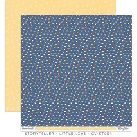 Cocoa Vanilla - Storyteller - 12x12 Pattern Paper "Little Love"