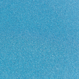 Couture Creations - A4 Glitter Card - Lagoon Blue