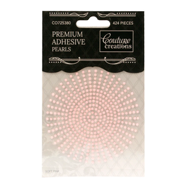 Couture Creations - Adhesive Pearls - 2mm Soft Pink (424pk)