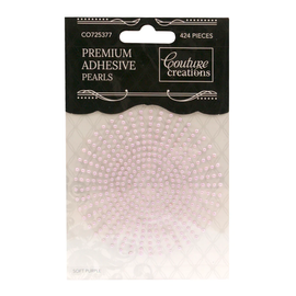 Couture Creations - Adhesive Pearls - 2mm Soft Purple (424pk)