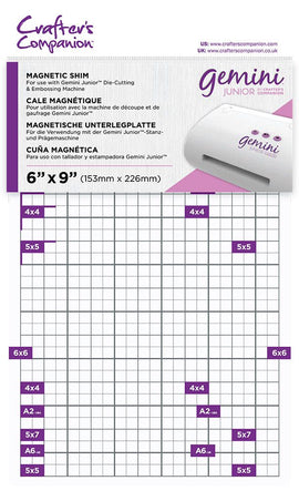 Crafter's Companion - Gemini Junior Magentic Shim (6"x9")