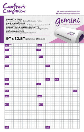 Crafter's Companion - Gemini Magentic Shim (9"x12.5")