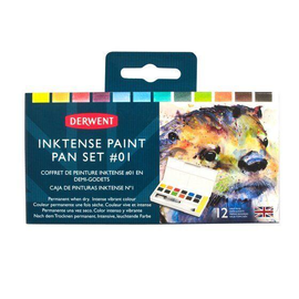 Derwent - Inktense Paint Pan Set #01 (12pk)