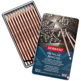 Derwent - Metallic Pencils (12pk)
