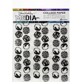 Ranger - Dina Wakley Media - Collage Paper "Backgrounds"
