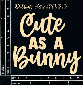 Dusty Attic - "Cute as a Bunny"