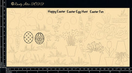 Dusty Attic -  Easter Chipboard Set