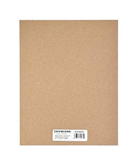 Grafix - Medium Weight Chipboard - A4 Natural  (8.5x11")