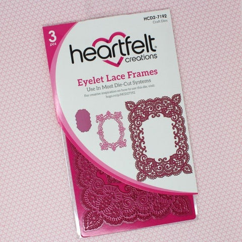 Heartfelt Creations - Die Set - Eyelet Lace Frames