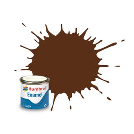 Humbrol - 14ml Enamel Paint - Matt German Camouflage Red Brown