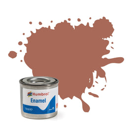 Humbrol - 14ml Enamel Paint - Matt Rust