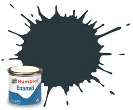 Humbrol - 14ml Enamel Paint - Matt Tank Grey