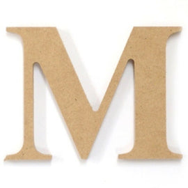 Kaisercraft 9cm Wood Letters - M