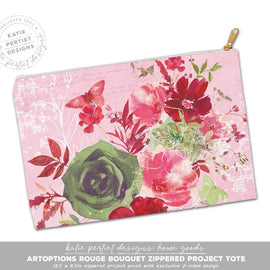 Katie Pertiet - Project Tote - ARToptions Rouge Bouquet
