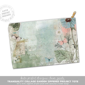 Katie Pertiet - Project Tote - Tranquility Collage Garden