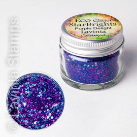 Lavinia Stamps - Starbrights Eco Glitter - Purple Delight