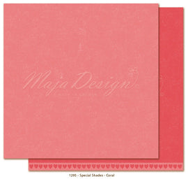 Maja Design - Monochromes - Special Shades - 12x12 paper "Coral"