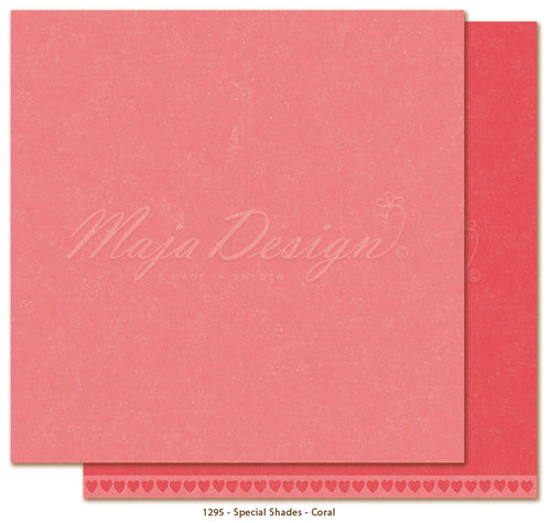 Maja Design - Monochromes - Special Shades - 12x12 paper "Coral"