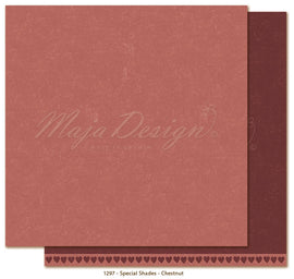 Maja Design - Monochromes - Special Shades - 12x12 paper "Chestnut"
