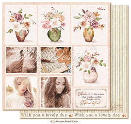 Maja Design - Autumn Poem - 12x12 paper "Cards"