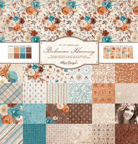 Maja Design - Bohemian Harmony - 12x12 Collection Pack (17 Sheets)