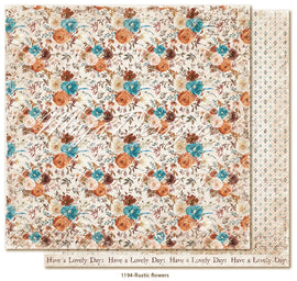 Maja Design - Bohemian Harmony - 12x12 Paper "Rustic Flowers"